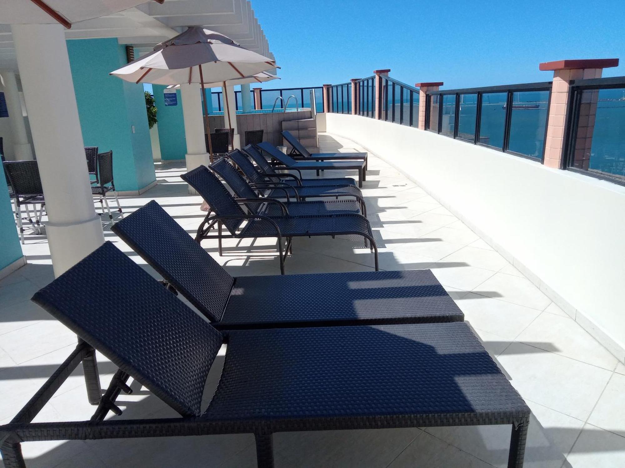 Flat Mar Brasil Tropical - Apartamento De 2 Quartos Com Suite E Vista Do Mar Fortaleza  Eksteriør billede