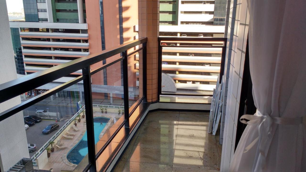 Flat Mar Brasil Tropical - Apartamento De 2 Quartos Com Suite E Vista Do Mar Fortaleza  Eksteriør billede