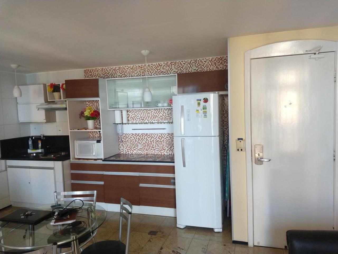 Flat Mar Brasil Tropical - Apartamento De 2 Quartos Com Suite E Vista Do Mar Fortaleza  Eksteriør billede